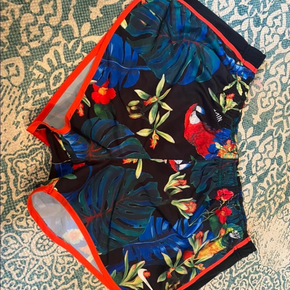 Tropical Nike shorts